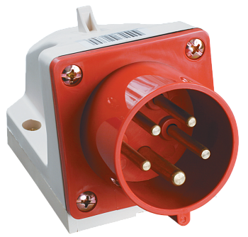 Вилка 525 стационарная 3Р+РЕ+N 32А 380В IP44 IEK во Владивостоке