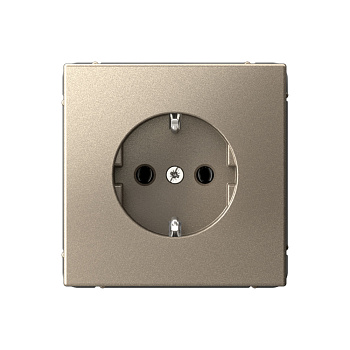 ARTGALLERY РОЗЕТКА с заземлением, 16А, механизм, ШАМПАНЬ во Владивостоке