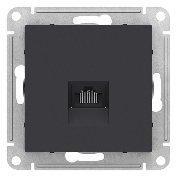 Розетка компьютерная AtlasDesign SE карбон во Владивостоке