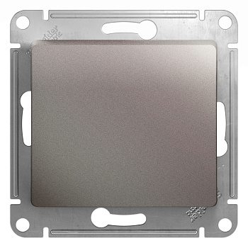 Переключатель одноклавишный Glossa SE платина во Владивостоке