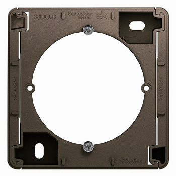 Коробка накладная одинарная Glossa SE шоколад во Владивостоке