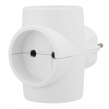 Тройник электрический без заземления 220 В 6-10 A REXANT во Владивостоке