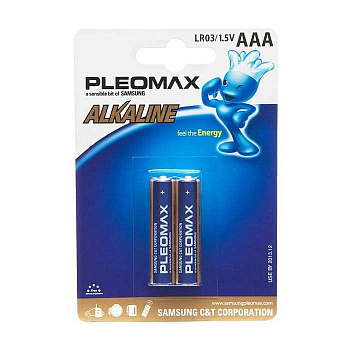 Батарейки ААА Pleomax LR03-2BL (2шт) во Владивостоке