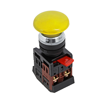 Кнопка AEA-22 желтая NO+NC Грибок EKF PROxima во Владивостоке