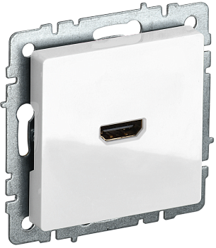 Розетка HDMI BRITE IEK белая во Владивостоке