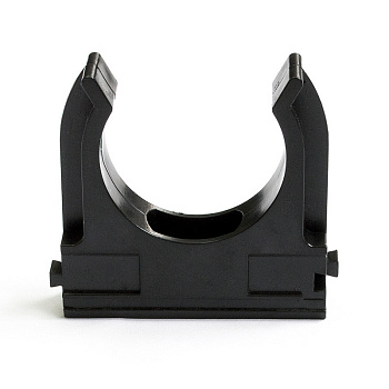 Крепеж-клипса для труб 32 мм черная во Владивостоке