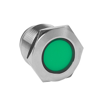 Лампа зеленая сигнальная S-Pro67 19 мм 24В EKF PROxima  – купить силовое и модульное оптом и в розницу  Лампа зеленая сигнальная S-Pro67 19 мм 24В EKF PROxima во Владивостоке