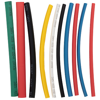 Термоусаживаемые трубки AUTO 2:1 (10шт.) REXANT во Владивостоке