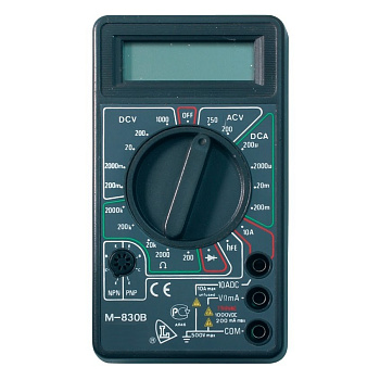 Мультиметр DT 830B  – купить  ручной и электроинструмент оптом и в розницу  Мультиметр DT 830B во Владивостоке