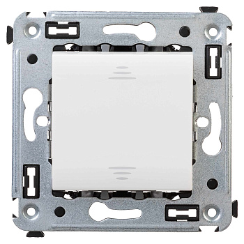 Выключатель одноклавишный в стену, Avanti "Белое облако" DKC во Владивостоке