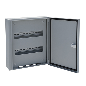 Корпус металлический ЩРН 24 мод. 395х310х120 с замком IP54 EKF Basic во Владивостоке