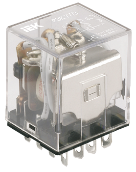 Реле РЭК78/4(MY4) 3А 220В АC IEK  – купить силовое и модульное оптом и в розницу  Реле РЭК78/4(MY4) 3А 220В АC IEK во Владивостоке
