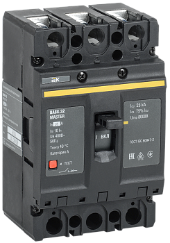 Автоматический выключатель IEK ВА88-32 3Р 16А 25кА MASTER во Владивостоке