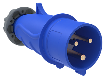 Вилка переносная MAGNUM IEK ССИ-013 16А-6ч/200-250В 2Р+РЕ IP44 во Владивостоке