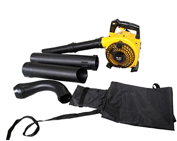 Воздуходувка бензиновая GB-26V HUTER (с функцией всасывания, нож для измельчения листвы, мешок для мусора с лямкой)  – купить насосы, мотокультиваторы, строительное оборудование оптом и в розницу  Воздуходувка бензиновая GB-26V HUTER (с функцией всасывания, нож для измельчения листвы, мешок для мусора с лямкой) во Владивостоке