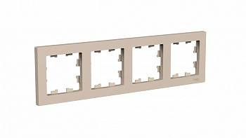 Рамка четырехместная AtlasDesign SE песочная во Владивостоке