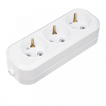 Колодка 3 гнезда с заземлением REXANT во Владивостоке