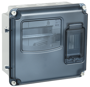 Корпус пластиковый ЩУРн-П 1/3 IP66 PC LIGHT IEK  – купить щиты пластиковые, металлические оптом и в розницу  Корпус пластиковый ЩУРн-П 1/3 IP66 PC LIGHT IEK во Владивостоке