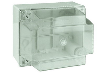 Коробка ответвительная с гладкими стенками и прозрачной крышкой, IP56, 300х220х180мм DKC  – купить распределительные коробки, крепеж, изоляцию оптом и в розницу  Коробка ответвительная с гладкими стенками и прозрачной крышкой, IP56, 300х220х180мм DKC во Владивостоке