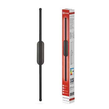 Светильник светодиодный ESTETIKA LUV-60C-40BL 10Вт 230В 4000K 700Лм 600х50x25 черный IN HOME  – купить кабель и провод оптом и в розницу  Светильник светодиодный ESTETIKA LUV-60C-40BL 10Вт 230В 4000K 700Лм 600х50x25 черный IN HOME в Владивостоке