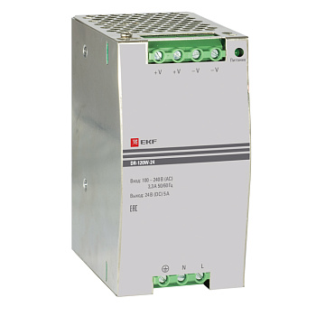 Блок питания 24В DR-120W-24 EKF PROxima во Владивостоке