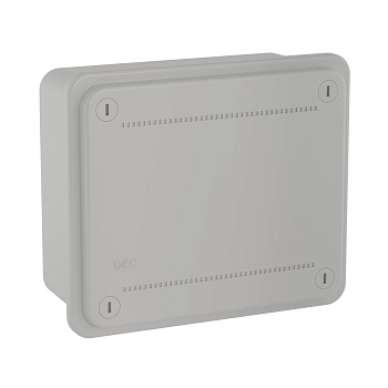 Коробка ответвительная с гладкими стенками, IP56, 120х80х50мм DKC  – купить распределительные коробки, крепеж, изоляцию оптом и в розницу  Коробка ответвительная с гладкими стенками, IP56, 120х80х50мм DKC во Владивостоке
