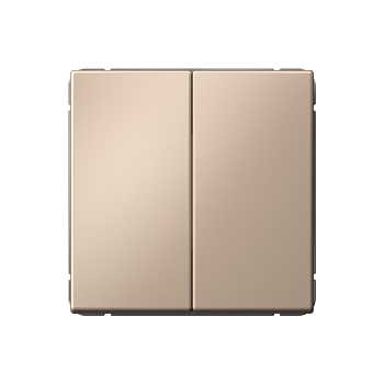 ARTGALLERY 2-клавишный ВЫКЛЮЧАТЕЛЬ КНОПОЧНЫЙ, сх.2, 10А, механизм, ПЕСОЧНЫЙ во Владивостоке