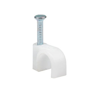 Скоба крепежная круглая  (6мм.) (50шт.) EKF PROxima во Владивостоке