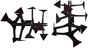 Фреза "Гусиные лапки" (шестигранник 23 мм) (комплект 2 шт.) во Владивостоке