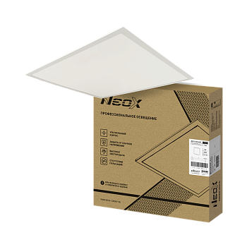 Панель светодиодная ультратонкая ДВО-SLIM 5040 50Вт 4000К без ЭПРА IP40 595х595х8,5мм NEOX во Владивостоке