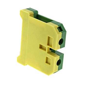 Колодка клеммная ЕК-10/63 JXB земля EKF  – купить распределительные коробки, крепеж, изоляцию оптом и в розницу  Колодка клеммная ЕК-10/63 JXB земля EKF во Владивостоке