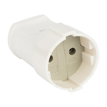 Гнездо штепсельное без заземления белое 10А 250В EKF PROxima во Владивостоке