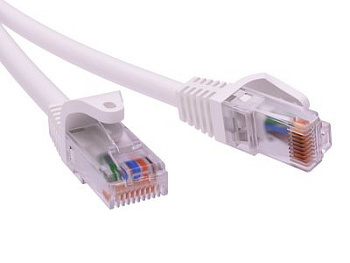 Патч-корд неэкр. CAT5E U/UTP 4х2, LSZH, белый, 2.0м ДКС в #REGION_NAME_DECLINE_PP#