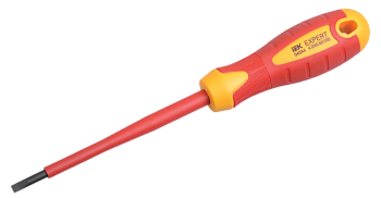 Отвертка шлицевая Expert 2.5х0.4х75мм 1000В IEK  – купить  ручной и электроинструмент оптом и в розницу  Отвертка шлицевая Expert 2.5х0.4х75мм 1000В IEK во Владивостоке