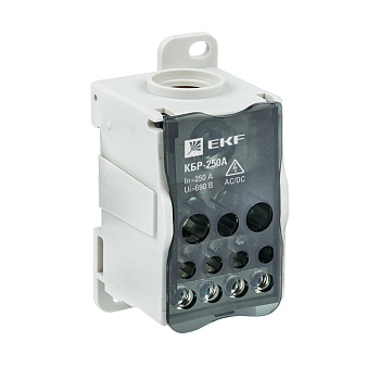 Блок распределительный КБР на DIN-рейку и монтажную панель 250A EKF PROxima во Владивостоке