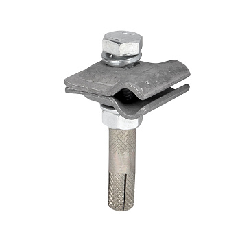 Зажим прута универсальный малый 51510  HZ (30x30мм) с анкером EKF PROxima во Владивостоке